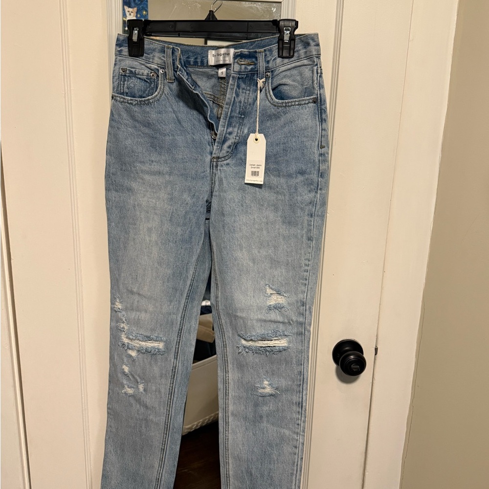 Stylish Distressed Denim Jeans